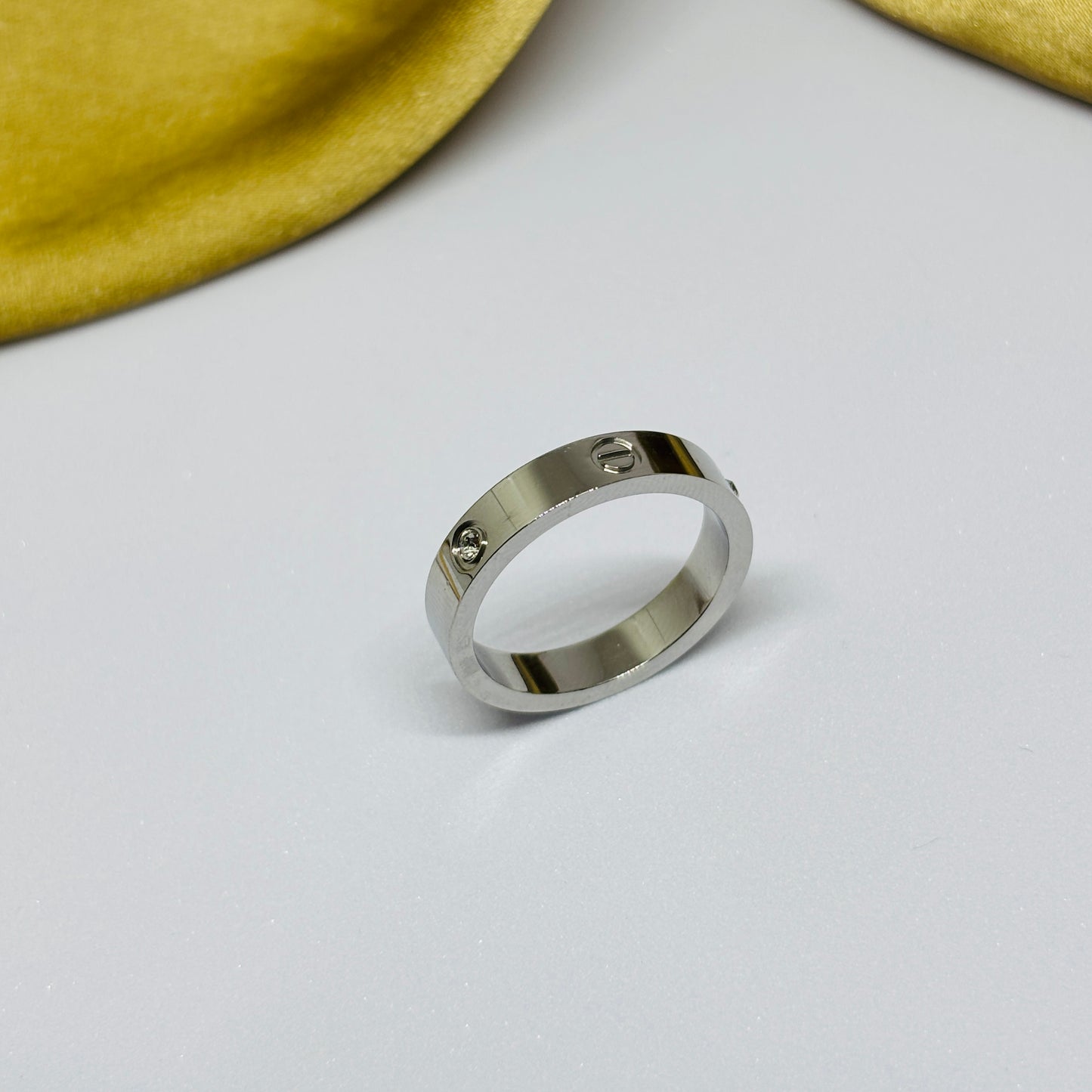 Simple Ring – Gold-Tone, Stainless Steel, Tarnish-Free, Waterproof, Hypoallergenic